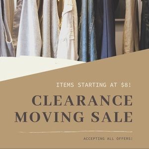 ACCEPTING ALL OFFERS • MOVING SALE ✨📦